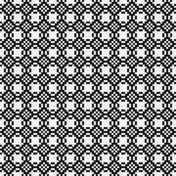 Astratto Croce Pattern Dots Logo Arte Computazionale Generativa Illustrazione — Vettoriale Stock