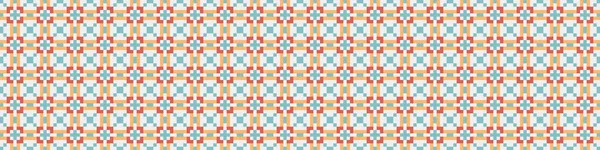 Geometrik noktalı yatay vektör arkaplanı, soyut desen 