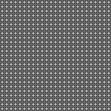 Siyah ve beyaz geometrik şekillerin kusursuz deseni. vektör illüstrasyonu