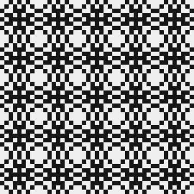 Soyut çapraz desen, logo üretken hesaplama sanatı çizimi