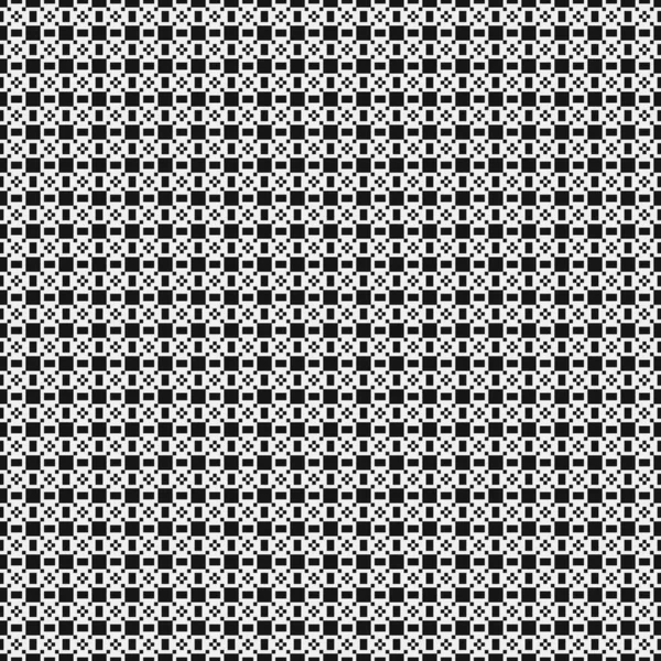 Streszczenie Cross Pattern Dots Generative Computational Art Ilustracja — Wektor stockowy