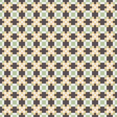 Soyut geometrik kalıp, üretken hesaplama arkaplanı 