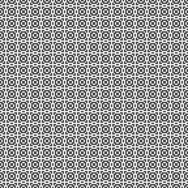 Soyut Çapraz Düzen. Noktalı arka plan. Geometrik Vektör İllüstrasyonu