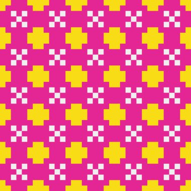 Soyut geometrik kalıp, üretken hesaplama arkaplanı 