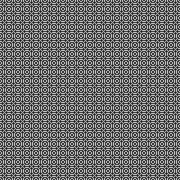 Nahtloses Muster Mit Schwarz Weißen Linien Vektorillustration — Stockvektor