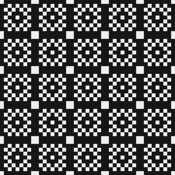 Abstrakt Cross Pattern Dots Generativ Beräkningskonst Illustration — Stock vektor