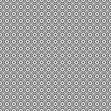 Soyut Çapraz Düzen. Noktalı arka plan. Geometrik Vektör İllüstrasyonu