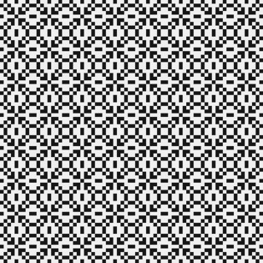 Soyut çapraz desenli logo üretken hesaplama sanatı çizimi 