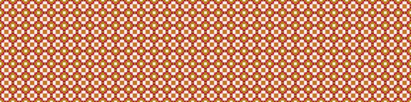 Geometrik noktalı yatay vektör arkaplanı, soyut desen 