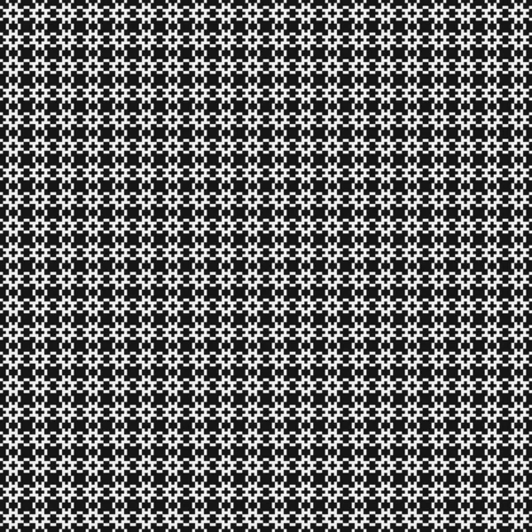 Abstract Cross Pattern Dots Illustration Générative Art Numérique — Image vectorielle