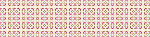 Astratto Croce Pattern Dots Logo Vettoriale Illustrazione — Vettoriale Stock