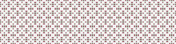 Abstraktes Geometrisches Nahtloses Muster Generative Computergestützte Kunstillustration — Stockvektor