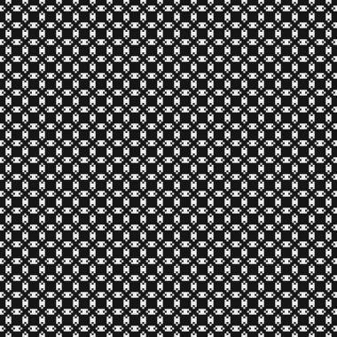 Siyah ve beyaz çizgileri olan kusursuz desen, vektör illüstrasyonu