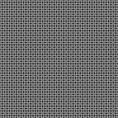 Siyah ve beyaz geometrik şekillerin kusursuz deseni. vektör illüstrasyonu