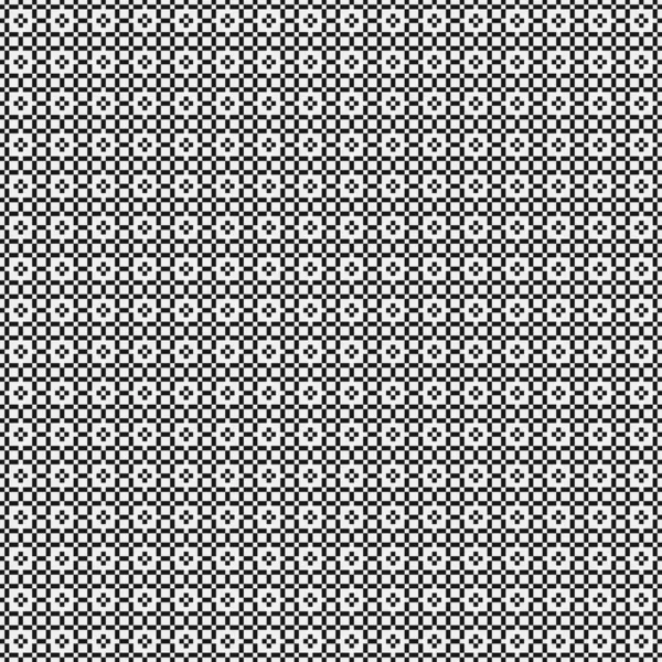 Abstrakt Cross Pattern Dots Generativ Beräkningskonst Illustration — Stock vektor