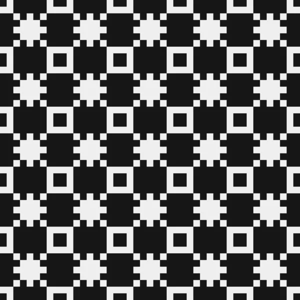 Abstrakt Cross Pattern Dots Generativ Beräkningskonst Illustration — Stock vektor