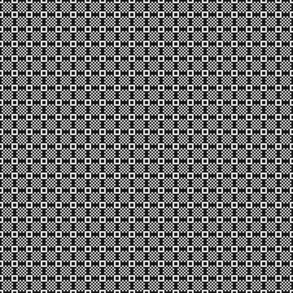 Abstract Cross Pattern Dots Illustration Générative Art Numérique — Image vectorielle