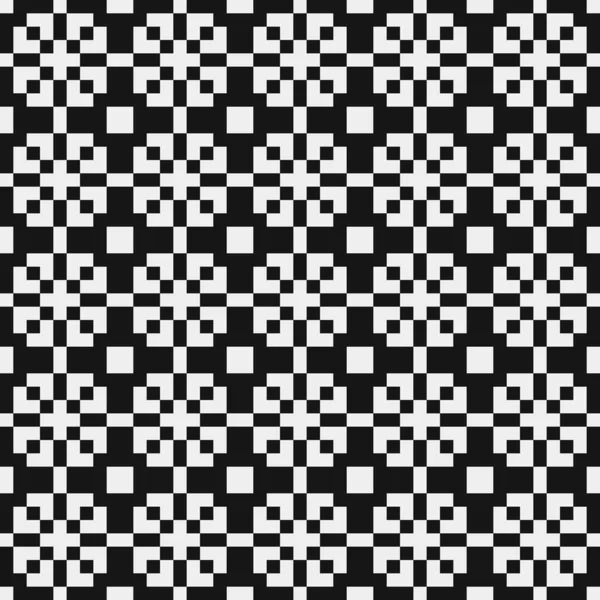 Abstracte Patroon Met Kruisen Stippen Vector Illustratie — Stockvector