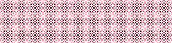 Abstract Cross Pattern Dots Illustrazione Arte Computazionale — Vettoriale Stock