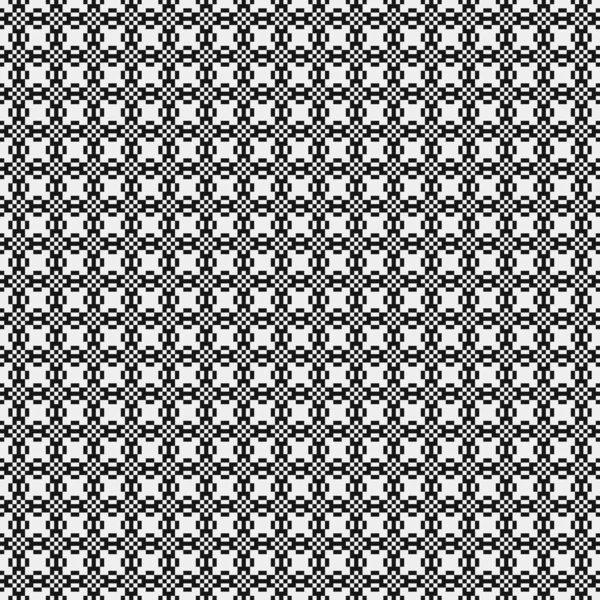 Streszczenie Cross Pattern Dots Generative Computational Art Ilustracja — Wektor stockowy