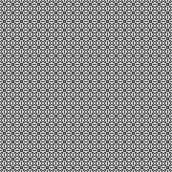 Χωρίς Ραφή Μοτίβο Μαύρων Και Λευκών Γεωμετρικών Σχημάτων Εικονογράφηση Διανύσματος — Διανυσματικό Αρχείο