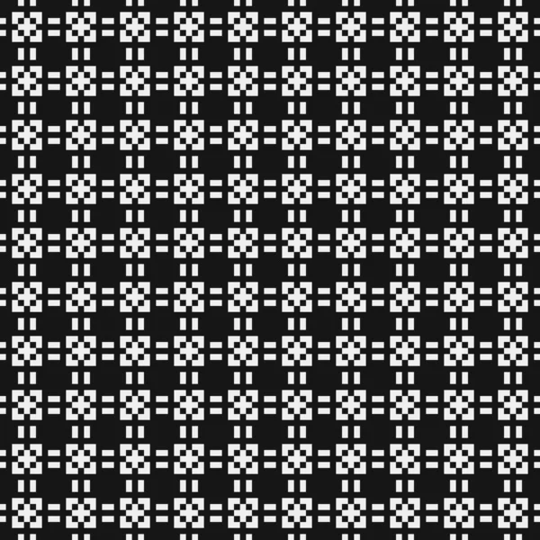 Bezešvé Vzor Černými Bílými Čarami Vektorové Ilustrace — Stockový vektor