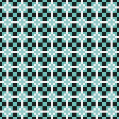 Soyut geometrik kalıp, üretken hesaplama arkaplanı 