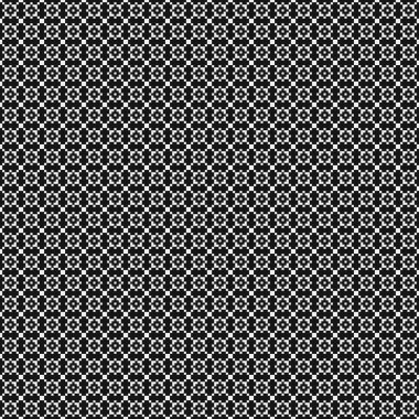 Siyah ve beyaz çizgileri olan kusursuz desen, vektör illüstrasyonu