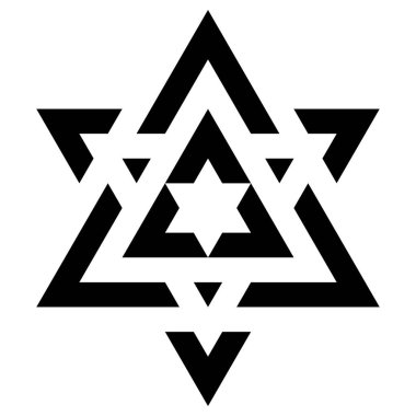 soyut geometrik desen, vektör illüstrasyonu  