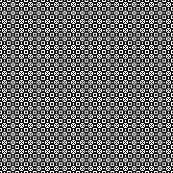 Γεωμετρική Αδιάλειπτη Μοτίβο Των Ασπρόμαυρων Σχημάτων Διανυσματική Απεικόνιση — Διανυσματικό Αρχείο