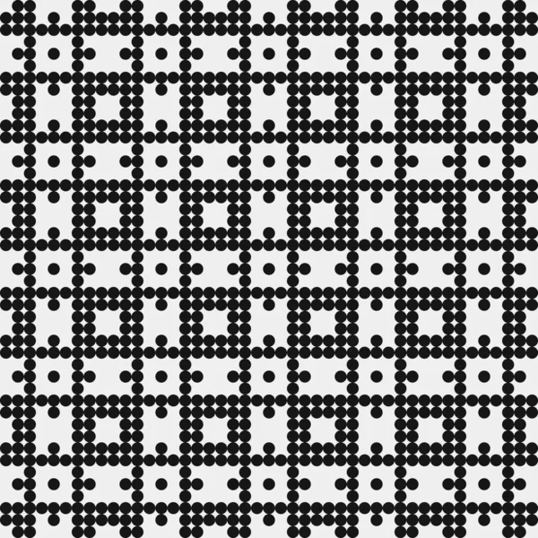 Patrón Cruzado Abstracto Fondo Punteado Ilustración Geométrica Vectores — Archivo Imágenes Vectoriales