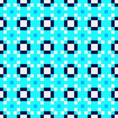 Soyut geometrik kalıp, üretken hesaplama arkaplanı 