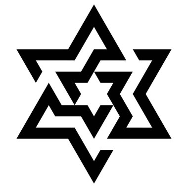 soyut geometrik desen, vektör illüstrasyonu  