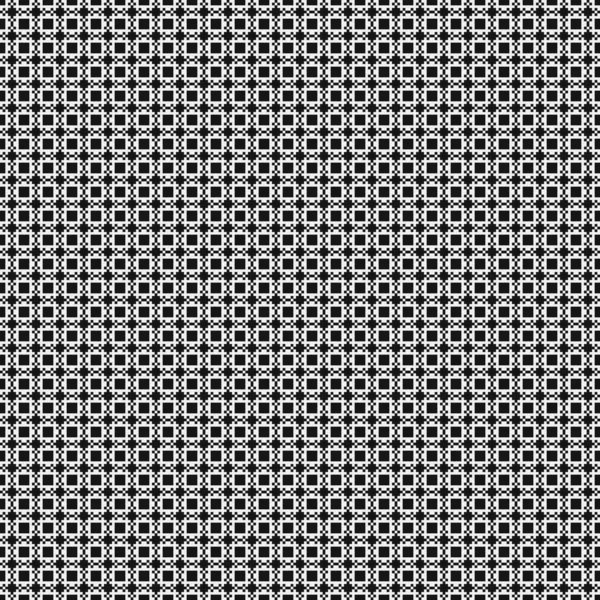 Abstract Cross Pattern Dots Illustration Générative Art Numérique — Image vectorielle