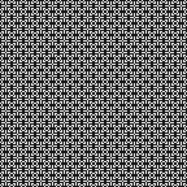 Abstract Cross Pattern Dots Illustrazione Generativa Arte Computazionale — Vettoriale Stock