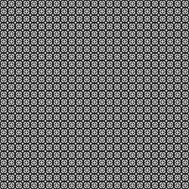 Siyah ve beyaz geometrik şekillerin kusursuz deseni. vektör illüstrasyonu