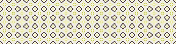 Astratto Croce Pattern Dots Logo Arte Computazionale Generativa Illustrazione — Vettoriale Stock