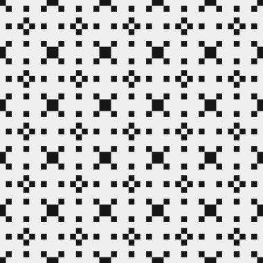 Soyut Çapraz Düzen. Noktalı arka plan. Geometrik Vektör İllüstrasyonu