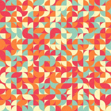 Soyut renk Geometrik Desen üretken hesaplama sanatı çizimi