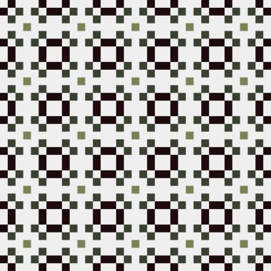 Soyut geometrik kalıp, üretken hesaplama arkaplanı 