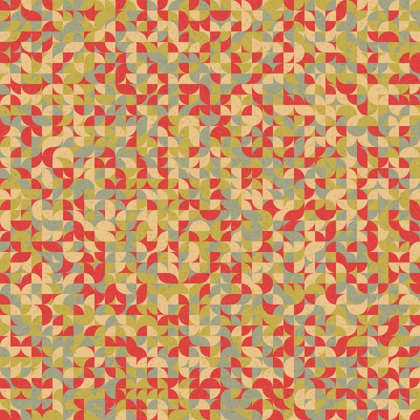 Abstrakte Farbe Geometrische Muster Generative Computergrafik Illustration — Stockvektor