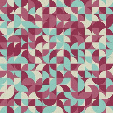 Soyut renk Geometrik Desen üretken hesaplama sanatı çizimi