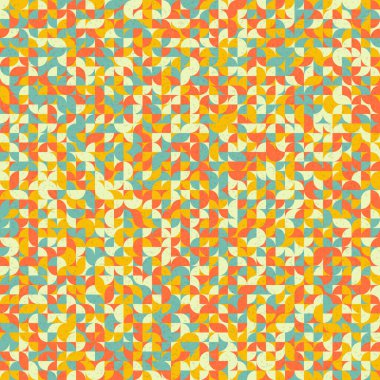 Soyut renk Geometrik Desen üretken hesaplama sanatı çizimi