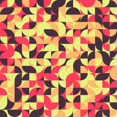 Soyut renk Geometrik Desen üretken hesaplama sanatı çizimi