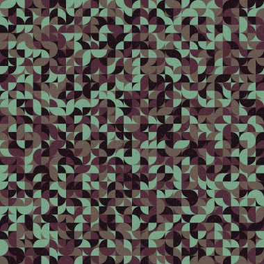 Soyut renk Geometrik Desen üretken hesaplama sanatı çizimi