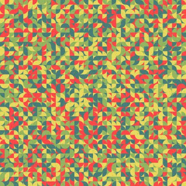 Soyut renk Geometrik Desen üretken hesaplama sanatı çizimi