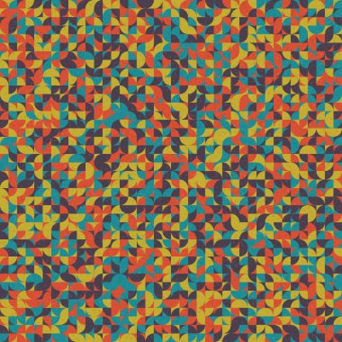 Soyut renk Geometrik Desen üretken hesaplama sanatı çizimi