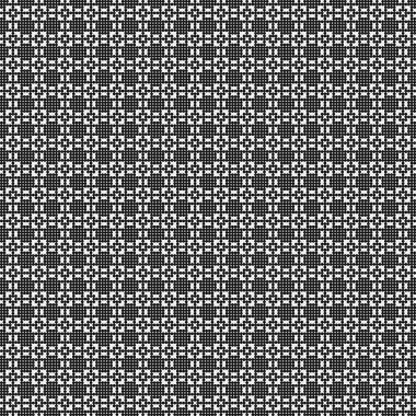 Soyut Çapraz Düzen. Noktalı arka plan. Geometrik Vektör İllüstrasyonu