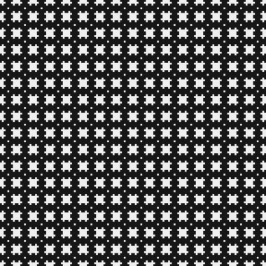 Siyah ve beyaz çizgileri olan kusursuz desen, vektör illüstrasyonu