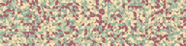 Abstract Kleur Geometrische Patroon Generatieve Computationele Kunst Illustratie — Stockvector